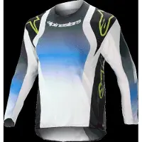 Alpinestars Maglia Racer Push Bambino 2023 Nightlife Ucla Blue White, Taglia: XXS