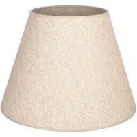Duolla Paralume Cone, beige, altezza 30 cm, tessuto