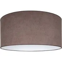 Duolla Paralume Roller, marrone, Ø 50 cm, altezza 30 cm