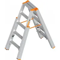 Layher Topic 1062 Scala a pioli con 6 gradini 2,95 m AH