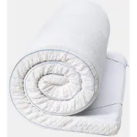 Nivion Dailydream - Materasso topper in memory foam, arricchito con lavanda - Taglia M - 50-90 kg - Altezza 5 cm / 140x200 cm - Allevia la pressione