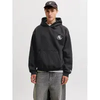 Jack & Jones Felpa Con Cappuccio Stampa Sul Retro