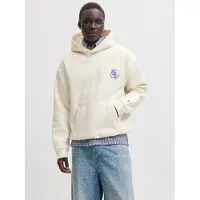 Jack & Jones Felpa Con Cappuccio Stampa Sul Retro