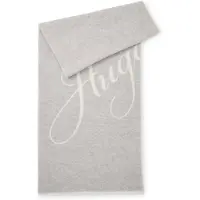 HUGO Sciarpa 'Byanca' grigio / bianco