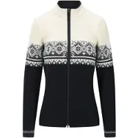 Dale of Norway - Giacca in lana merino - Moritz W Jacket Black Offwhite Dark charcoal per Donne - Taglia L - Nero