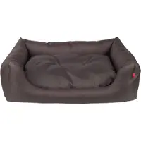 Amiplay Cuccia per cani BASIK SOFA marrone taglia S, M, L, XL, XXL Misura: L - 78x64x19 cm