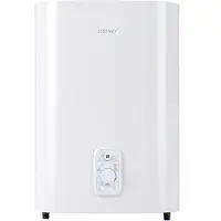 Costway Scaldabagno elettrico 25 l doppio serbatoio verticale/orizzontale 30-75°C, Scaldabagno per acqua calda compatto per casa 43,5 x 26 x 63,5 cm