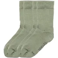 Devold Kid's Daily Merino Light Sock 2-Pack Calze casual Bambini (31-34, olivia)