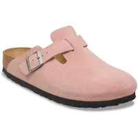 Birkenstock Zoccoli Boston Suede Leather