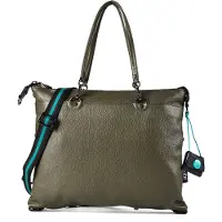 Gabs G3 Borsa a spalla Vera Pelle 37 cm verde