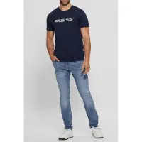 Guess Marciano GUESS Ss Bsc Hd Metallic L Smart Blue Taglia: XL | Magliette basic Outlet | Uomo | Blu