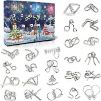 Sonstiges Calendario dell'Avvento 2024 Giochi di puzzle per bambini Calendario di Natale