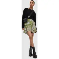 AllSaints Reese Venetia Skirt Spring Green Taglia: 16 | Minigonne Outlet | Donna | Ciano