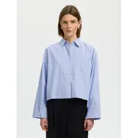 Selected Camicia Cropped Donne Blu 38