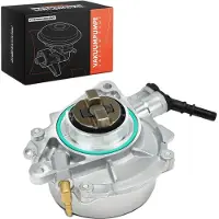 OEM Pompa di aspirazione negativa, tipo a girante, funzionamento meccanico, 2 raccordi, alimentazione a benzina, compatibile con PEUGEOT