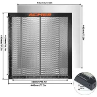 StarTech.com Tavolo da lavoro laser - Modello E10 - Per incidatrici e tagliatrici laser CO2 e a diodi - Piano di lavoro per taglio e incisione - Design universale - 44 x 44 cm