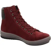 Legero Sneaker alta grigio / rosso