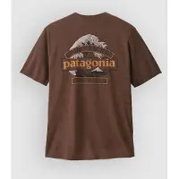 Patagonia Cap Cool Daily Shirt Great Waves Maglia funzionale Uomo (S, marrone)