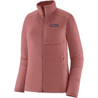 Patagonia Women's R1 Jacket Giacca in pile Donna (L, marrone)