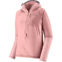 Patagonia - Giacca leggera, idrorepellente e antivento - W's Airshed Pro P/O Fuzzy Mauve in Poliestere Riciclato - Taglia XS - Viola