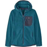 Patagonia Kid's R1 Air Full-Zip Hoody Giacca in pile Bambini (XXL, blu)