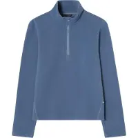 Isbjörn of Sweden Kid's Cloud Halfzip Fleece Pullover in pile Bambini (98/104, blu)