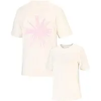 Salomon Women's Shkout Core Short Sleeve Tee GFX Maglia da corsa Donna (M, bianco)