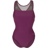Arena Women's Mesh Swimsuit Cross Back Costume intero Donna (40, lilla)