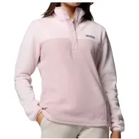 Columbia Women's Benton Springs 1/2 Snap Pull Over II Pullover in pile Donna (XS, fuchsia)