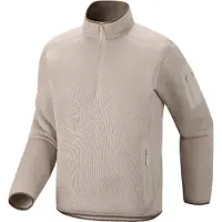 Arc'teryx Covert 1/2 Zip Pullover in pile Uomo (M, grigio)