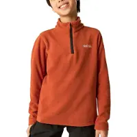 Regatta Kids' Hot Shot II Half Zip Fleece Giacca in pile Bambini (9-10 Years, rosso)