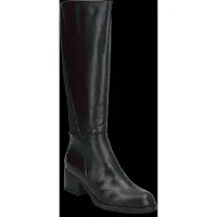 Wonders per donna. G-6262 Stivali in Pelle Isy nero (40), 3 a 5cm, Cerniera, Casual