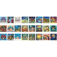 Eurographics Calendario dell'Avvento con puzzle - Natività