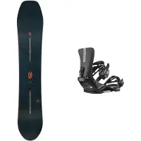 Burton - Snowboard - Ft High Fidelity 2026 in Legno - Taglia 154 cm - Nero