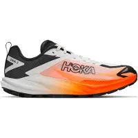 Hoka One One Women's Zinal 3 Scarpe per trail running Donna (37 1/3, frost / neon tangerine)