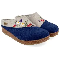 Haflinger Women's Grizzly Bienenglück Pantofole Donna (42, blu)