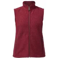 Ivanhoe Women's Beata Vest Gilet in lana Donna (36, rosso)