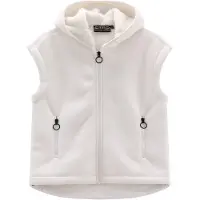 CMP Women's Vest Fix Hood 36P4566 Gilet in pile Donna (M, grigio)