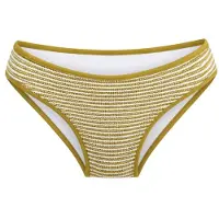 Seafolly Women's Horizons Hipster Pant Parte inferiore bikini Donna (34, bianco)