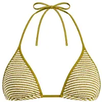 Seafolly Women's Horizons Slide Tri Parte superiore bikini Donna (40, olivia)
