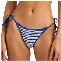 Seafolly Women's Horizons Slide Tri Parte superiore bikini Donna (44, variopinto)