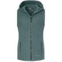 Mufflon Women's Momo Gilet in lana merino Donna (XL, turchese)