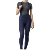 Castelli Women's Espresso 2 DT Bibtight Pantaloni da ciclismo Donna (S, blu)