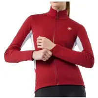 Castelli Women's Entrata 2 Jacket Giacca ciclismo Donna (L, rosso)