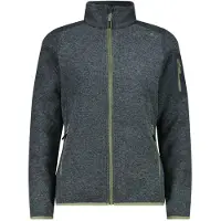 CMP Women's Jacket 3H14746A Giacca in pile Donna (34, grigio)