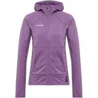 Mammut Women's Taiss ML Hooded Jacket Giacca in pile Donna (L, lilla)