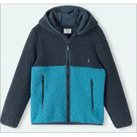 Reima Kid's Muhkea Fleece Hoodie Giacca in pile Bambini (146, blu)