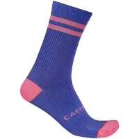 Castelli Originale 18 Sock Calze da ciclismo (44-47, blu)