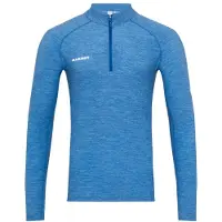 Mammut Tree Wool Thermal FL Half Zip Longsleeve Maglia funzionale Uomo (M, blu)