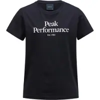 Peak Performance Kid's Junior Original Tee T-shirt Bambini (150, nero)